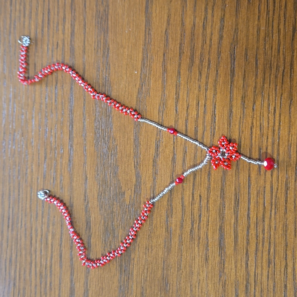 Hanmade Red Necklace